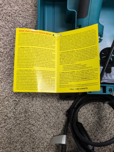 Taladro percutor Makita HP2050 6,6 Amp 3/4" con cable reparación certificada por Makita - Imagen 6 de 11