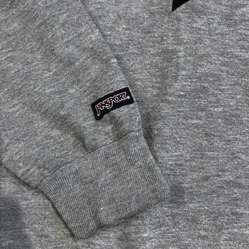 Vintage MenS XL ETOWN Elizabethtown College Crewneck Sweatshirt Gray Made In USA - Picture 3 of 5