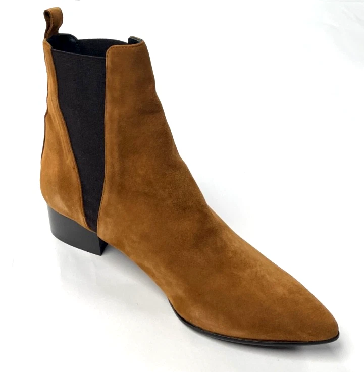 ALBERTO ZAGO Stiefel Stiefeletten Leder size 38.5 neue Kollektion UVP 199,- - Bild 1 von 4