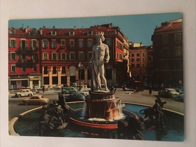 Cote D Azur Nice Vintage Postcard