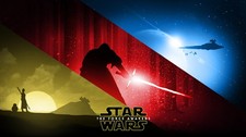 Star Wars the force awakens fan art wars movies Custom Gaming Mat Desk 2361