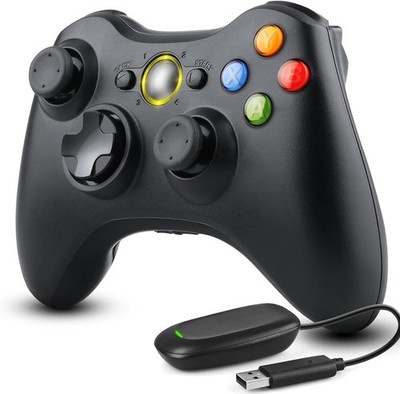 Wireless Controller für Microsoft Xbox 360/360 Slim/PC Windows 7,8,10 Gamepad