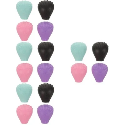 16 PCs Make -up -Bürstenhalter Silikon Make -up Speicher Organizer Foundation - Bild 1 von 4