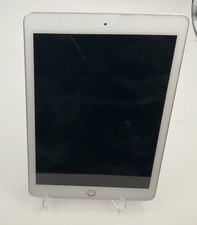 iPad 6. generacji 32GB srebrny A1893 - iCloud OFF - BEZ ZASILANIA - PĘKNIĘTY - #174