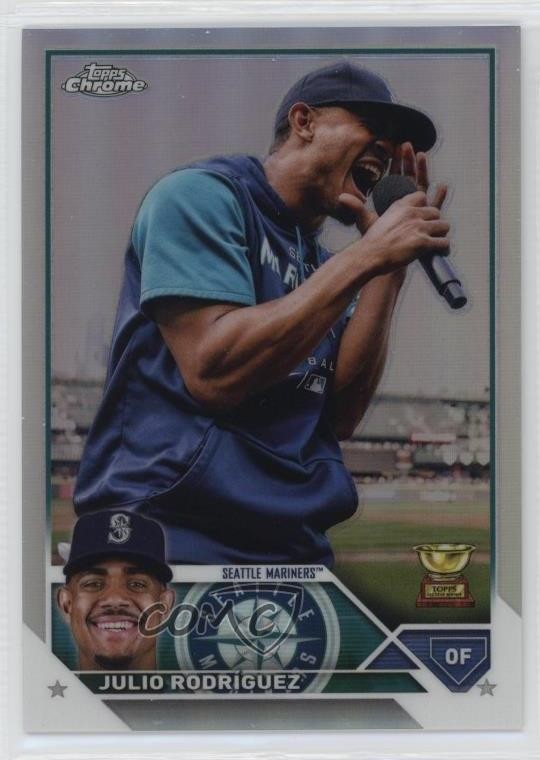 2023 Topps Chrome Image Variation Julio Rodriguez SP RodrÃguez #200 1v1