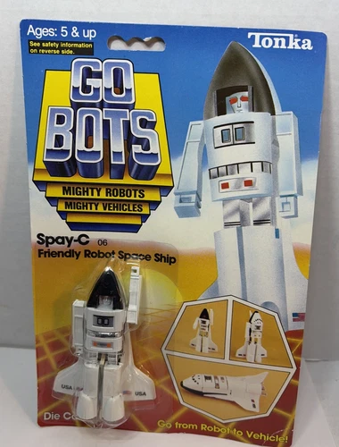 Spay-C Friendly Robot Space Ship Gobots 1983 Tonka Action Figure NEW SEALED