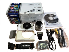 OLYMPUS PEN Mini E-PM1 Mirrorless Camera 14-42mm Lens Tested Used From Japan