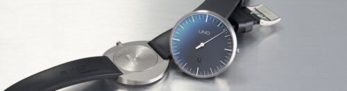 Botta Design Anniversary UNO+ Plusuhr Perle schwarz Quarz Schweizer Made Original - Bild 3 von 4