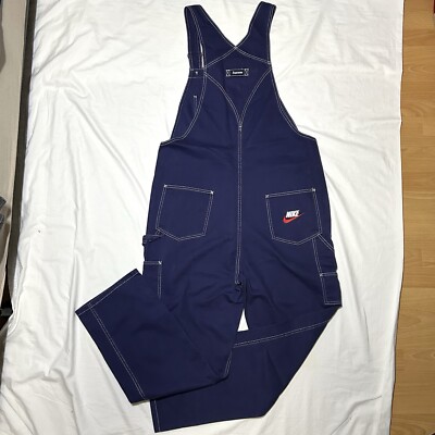 BARELY WORN Supreme x Nike F/W 2018 Cotton Twill Overalls - Size BARELY WORN Supreme x Nike F/W 2018 Cotton Twill Overalls - Size