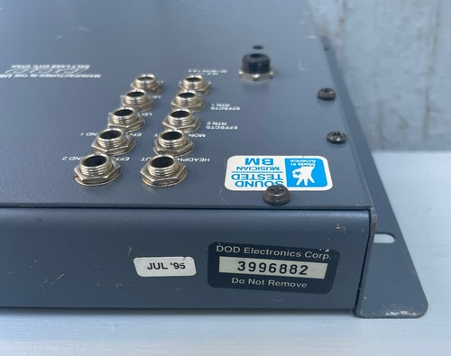 DOD Electronics 822 RM 8 Channel Professional Mixer MXR1 - Picture 9 of 12