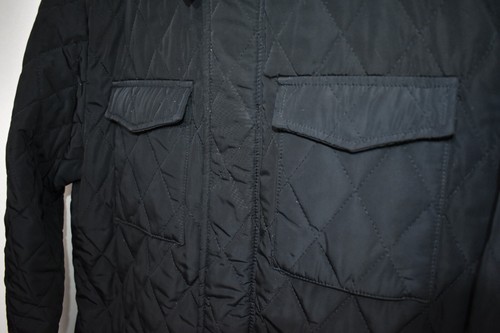Chaqueta acolchada Scotch & Soda para hombre azul marino con cuello cremallera completa talla mediana M - Imagen 3 de 17