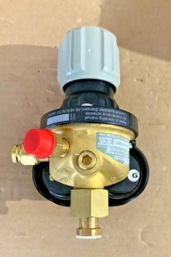 Cigweld Comet Edge CO2 Regulator max 3000 BAR ESS3 20LPM Side Inlet Relief Valve - Bild 5 von 8