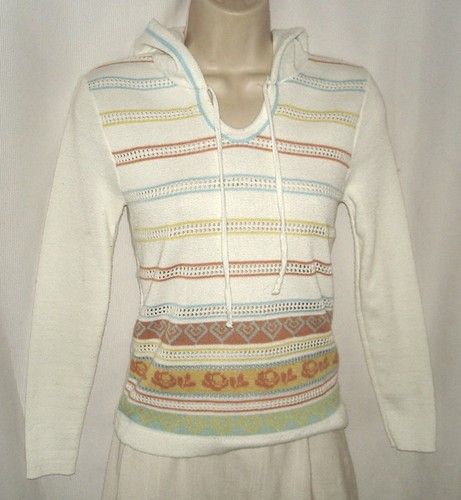 Unbranded Hooded Fair Isle Striped 