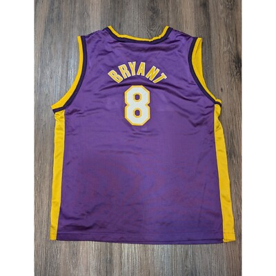 Nike Kobe Bryant ユニフォーム ネイビー 18/20 Vintage Champion Lakers Kobe Bryant #8 Jersey NBA Youth XL (18-20