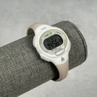 VTG Timex Ironman Watch Womens Brown White Flower Dial Digital Sport New Battery