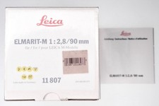 Leica 11807 Box for 90mm f2.8 Elmarit-M 3648337