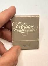 Vintage La Cuisine Restaurant Matchbook Cover White Tipped Matches EUC Unstuck