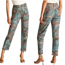 Anthropologie Pilcro The Wanderer Mid Rise Relaxed-Leg Women's Multi Trousers 28