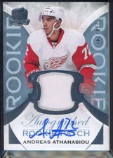 2015-16 Upper Deck The Cup RC Patch Auto #154 Andreas Athanasiou 228/249