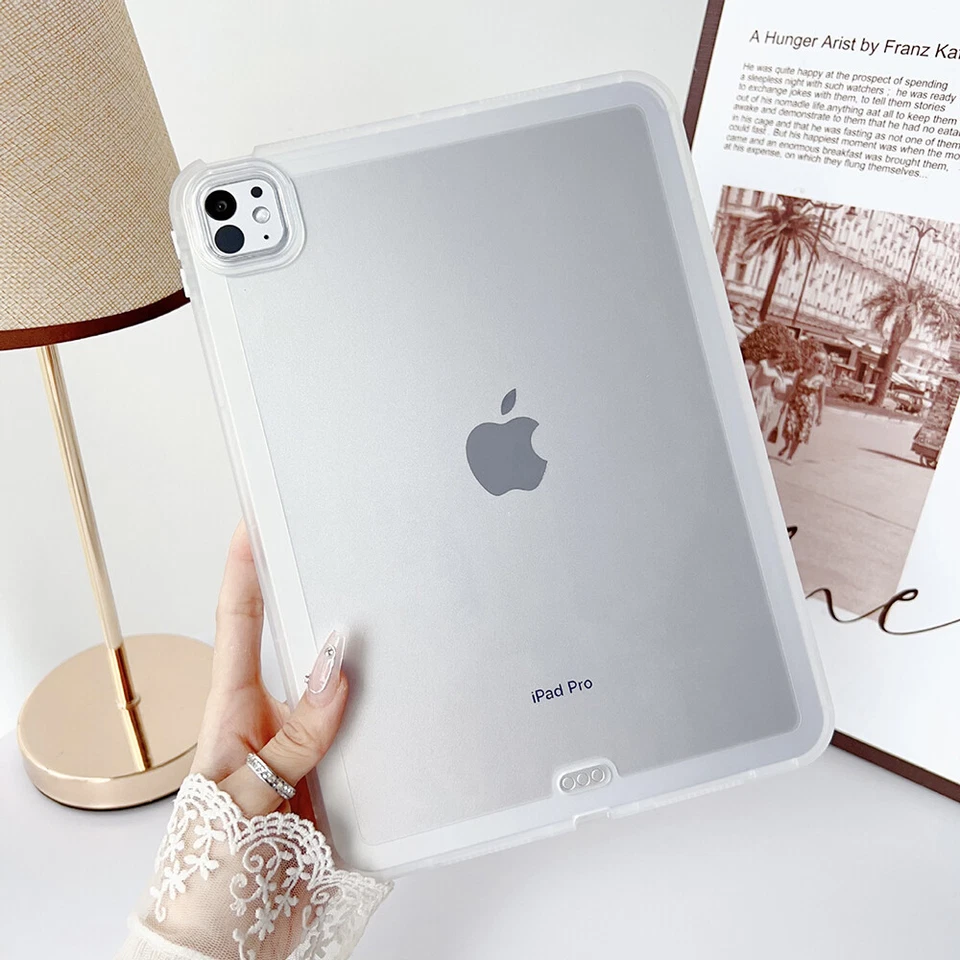 Candy Color Clear Case For iPad Air Pro 11/13 12.9 10th 9/8/7th Protective Cover - Image 4 of 4