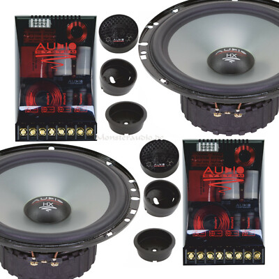 AUDIO SYSTEM HX-165 SQ EVO2 16,5cm 2-Wege High End Lautsprecher Boxen 280 Watt