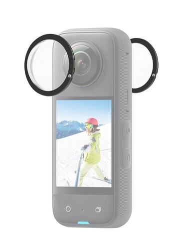 Sticky Lens Guards Lens Protector Panorama Lens Protector for Insta 360 ONE X3 - Foto 10 di 12