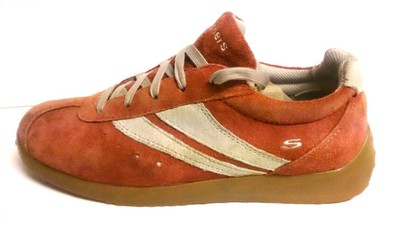 retro suede sneakers