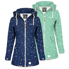Dry Fashion Damen Softshellmantel Jacke Kurzmantel Parka wasser wind dicht