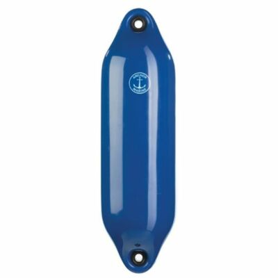 Set 4 x Anker Marine Boot Doppelendiger Seitenfender. 55 x 15 cm. Royalblau