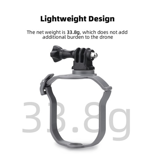 Sports Camera Adapter Base Extension Holder Mounting Bracket Dock for DJI Air 3 - Picture 9 of 13