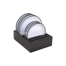 10 Slot Foam Space Plate Rack Storage Caravan Motorhome VW 338mm x 250mm x 100mm