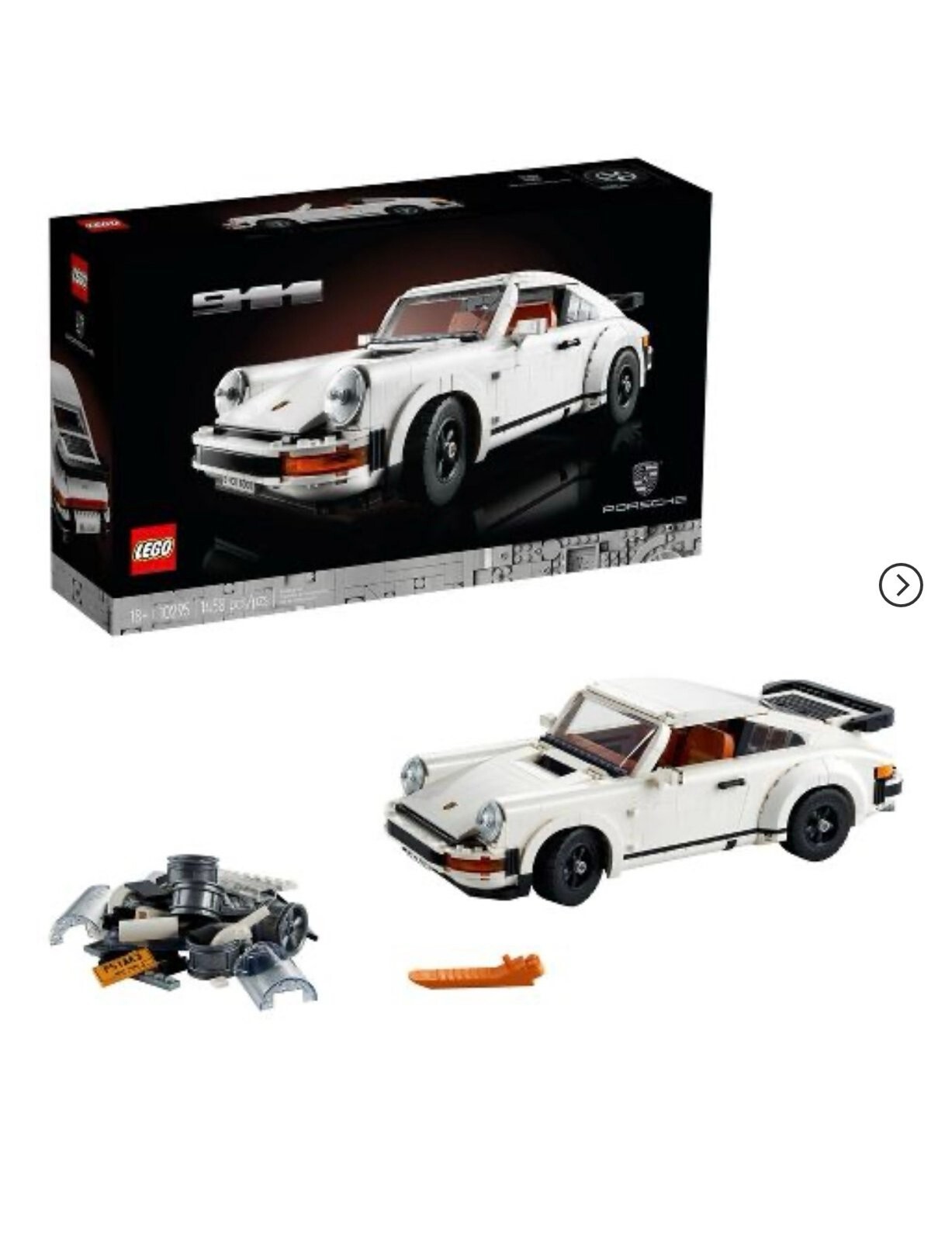 NEW LEGO Icons Porsche 911 Collectible Car Model Kit 10295 eBay