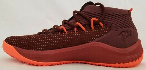 Mens Size 9 Brown Adidas Dame 4 Damian Lillard Basketball Shoes BB7571 YKWTII - Picture 5 of 11