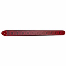 RecPro 16" Red LED Low Profile Stop/Turn/Tail Light Bar Trailer Semi (10 Pk)