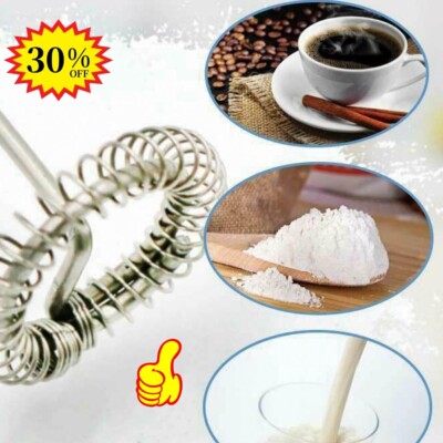 Frother Electric Milk Mixer Drink Foamer Coffee Egg Beater Whisk