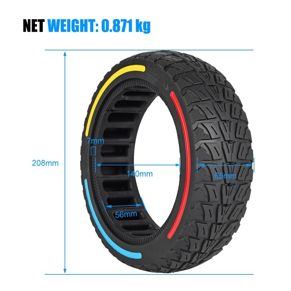 Solid Tire Solid Tire 8.5Inch For Dualtron Mini Solid Tire For Dualtron Mini