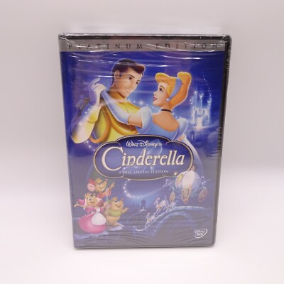 Cinderella (DVD 2005, 2-Disc Special Edition, Platinum Edition) New Sealed