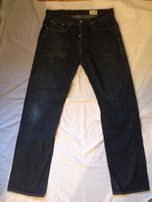 G-STAR RAW DENIM MEN'S JEANS 3301 STRAIGHT LEG SIZE 33 X 33