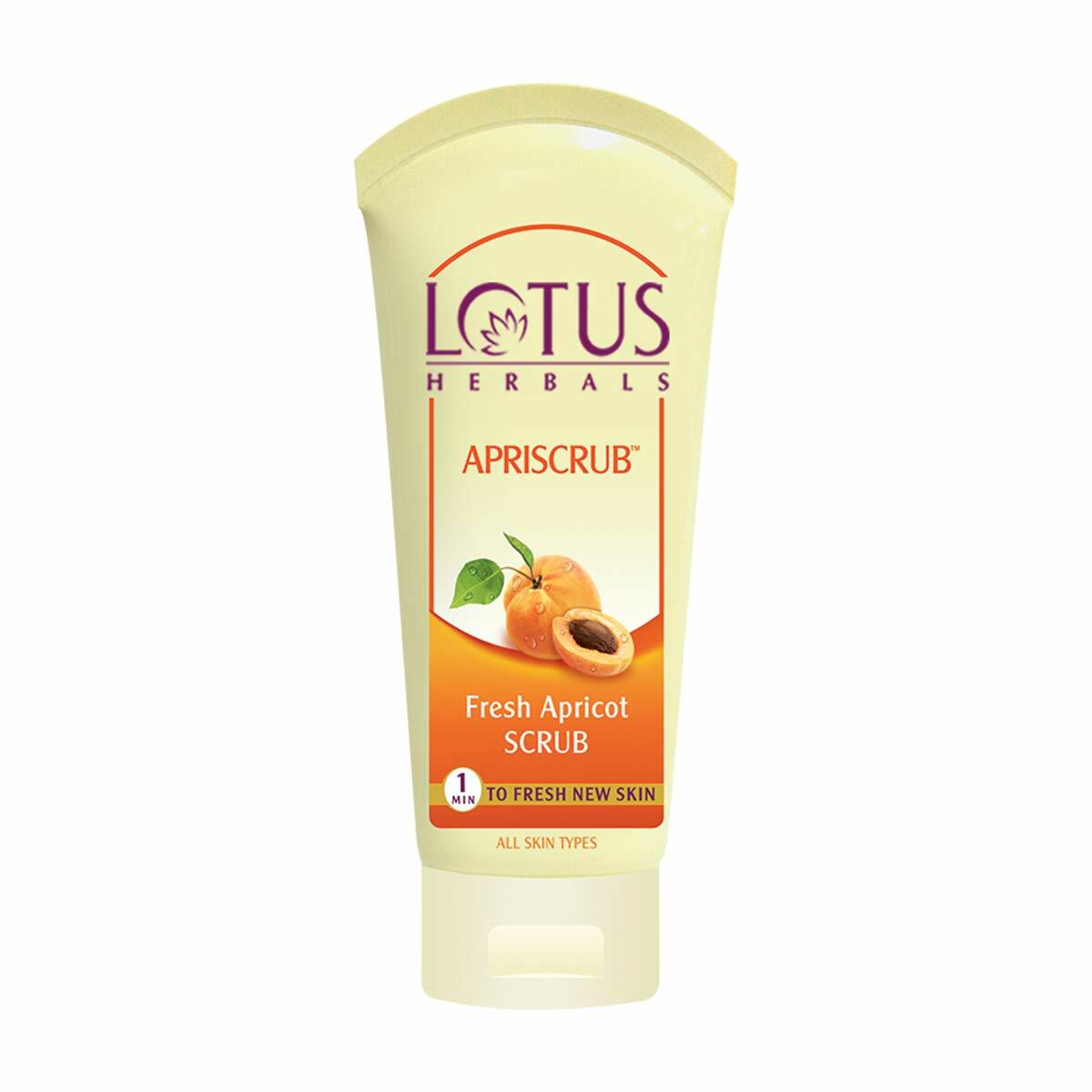 Lotus herbals Apricot scrub 60g (806360250600)