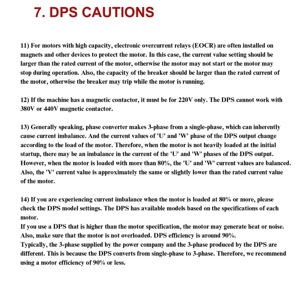 Single to 3 Phase Converter, Used for 10HP(7.5kW) 30Amps 200-240V Motor, UL/CE