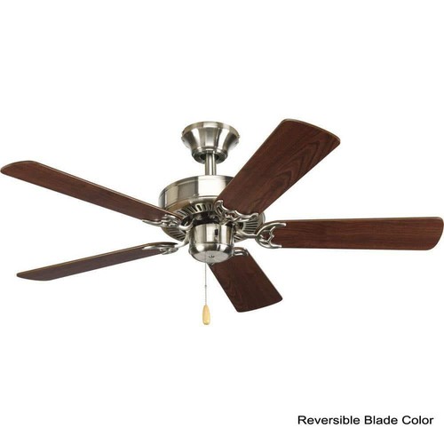 Progress Lighting Ceiling Fans W/out Lights 42" Classic Indoor Flush Mount Brown - Picture 7 of 11