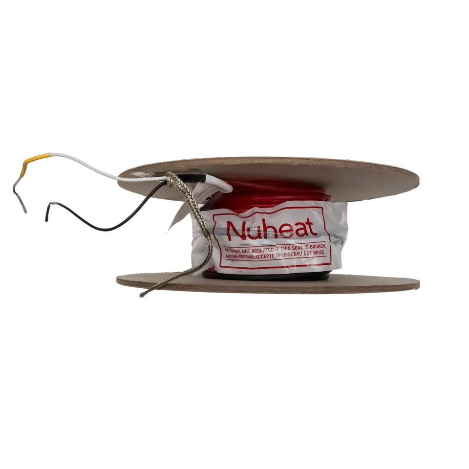 Sistema de calefacción por suelo radiante eléctrico con cable de calefacción nVent 120V modelo N1C012 12 pies cuadrados Foto 3 de 4