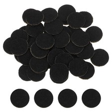 240Pcs Round Felt Circles, 13mm 1/2" Non-Woven Felt Fabric Sticker, Black