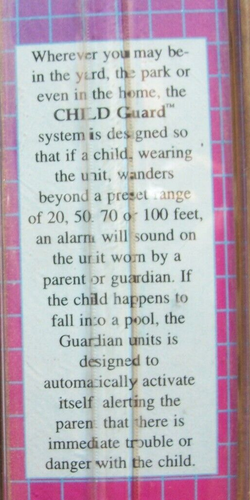 Child Guard - Portable Wireless Monioring Tracking Detection System For Parents - Picture 3 of 6