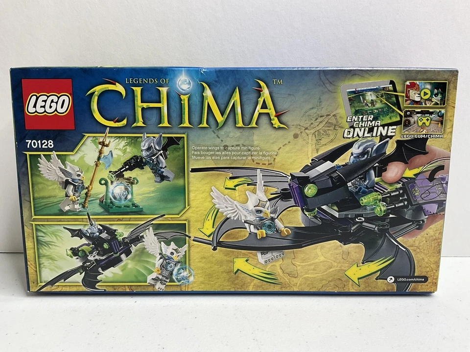 LEGO #70128 LEGENDS OF CHIMA BRAPTOR'S WING STRIKER AGES 7-14 NEW - Image 2 of 4