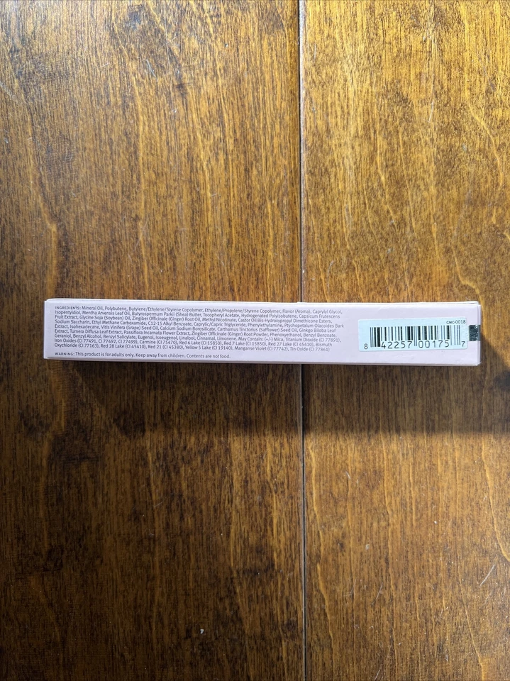 New 2-Pack Booty Parlor Kissaholic Aphrodisiac Plumping Lip Gloss - Throb (Red) - Image 2 of 3