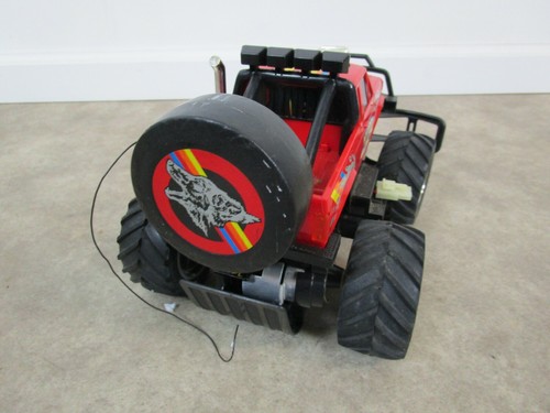 Vintage Sears LOBO MUDDSLINGER radio controlled remote control car truck RC 1/15 - Picture 6 of 10