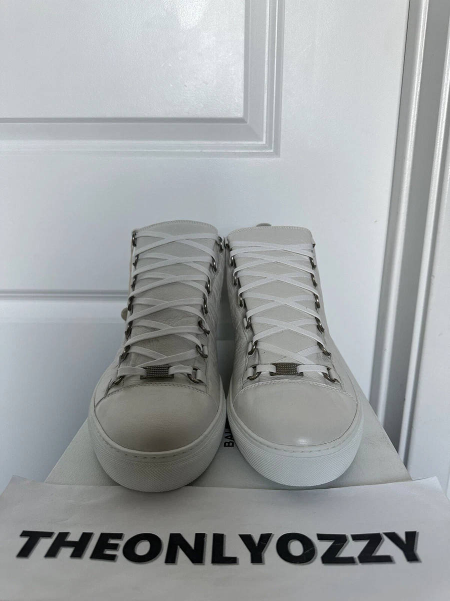 Balenciaga Arena High Top Extra Blanc White Sz 13 (46) | eBay