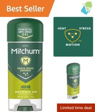 Advanced Gel Deodorant, Mountain Air - 3.4 oz in Pack of 3, 48-Hour Protection