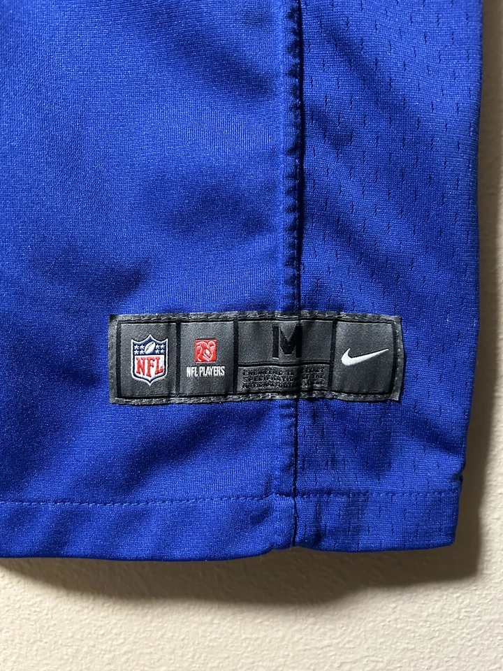 Camiseta de los Gigantes de Nueva York Talla Juvenil Med NFL Niños Azul #90 Camisa Pullover Piere Paul Foto 4 de 4
